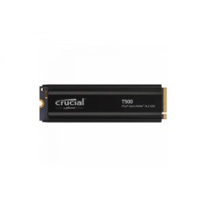 CRUCIAL T500 2TB PCIe Gen4 NVMe M.2 SSD with heatsink