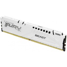 KINGSTON DIMM DDR5 16GB 5.200MHz FURY Beast White XMP KF552C40BW-16