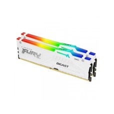 KINGSTON DIMM DDR5 32GB 2x16kit 5.200MHz FURY Beast White RGB EXPO KF552C36BWEAK2-32