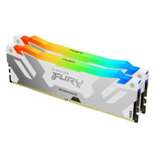 KINGSTON DIMM DDR5 32GB (2x16GB kit) 8000MT/s KF580C38RWAK2-32 FURY Renegade Silver/White RGB XMP