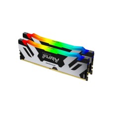 KINGSTON DIMM DDR5 48GB (2x24GB) 7200MHz KF572C38RSAK2-48 Fury Renegade Silver RGB XMP