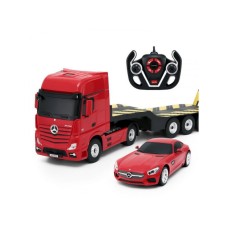 RASTAR SET MERCEDES ACTROS 1:26/MERCEDES GT 1:24 A017643